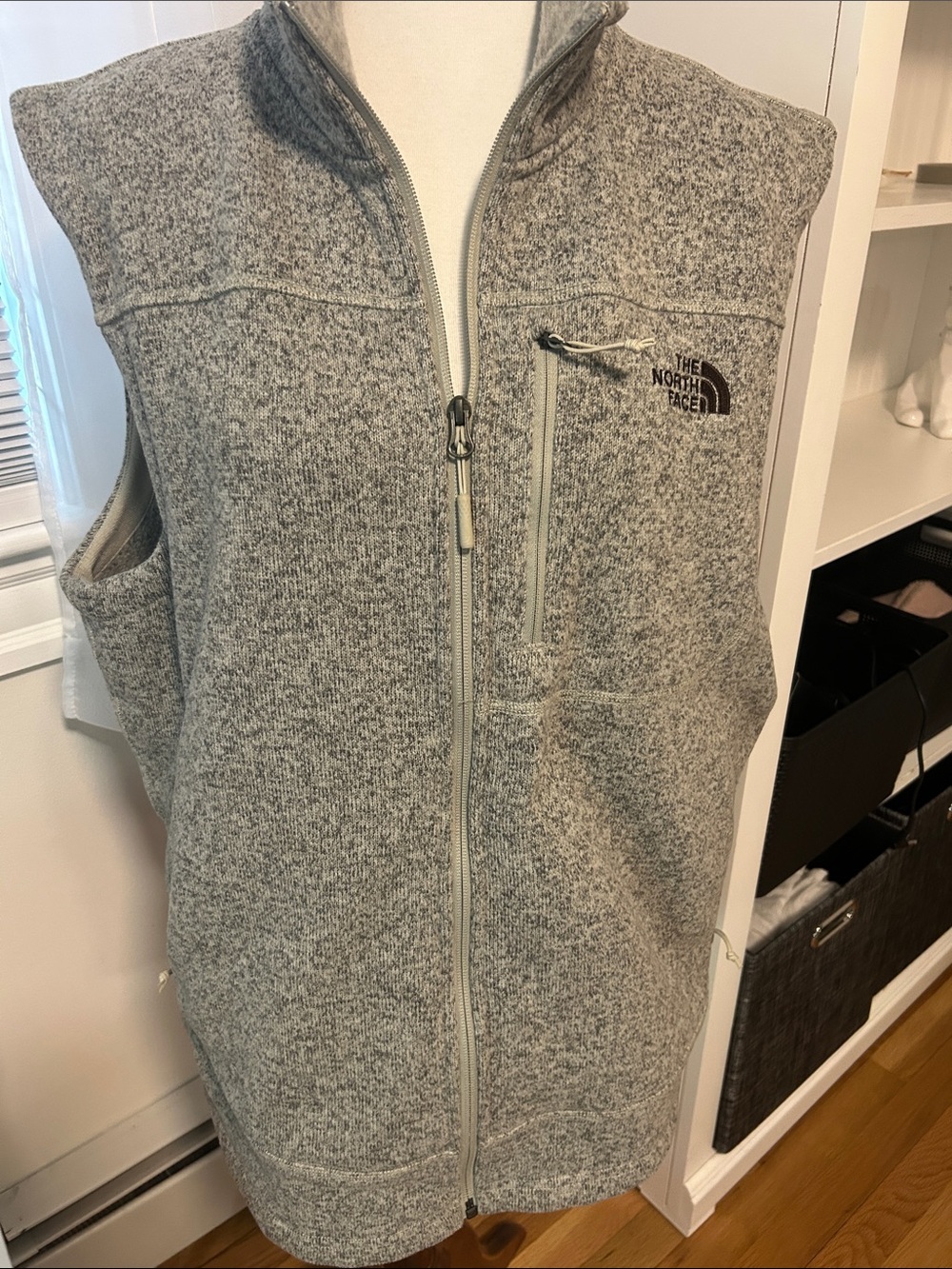 The North Face Men's Oatmeal Fleece Vest